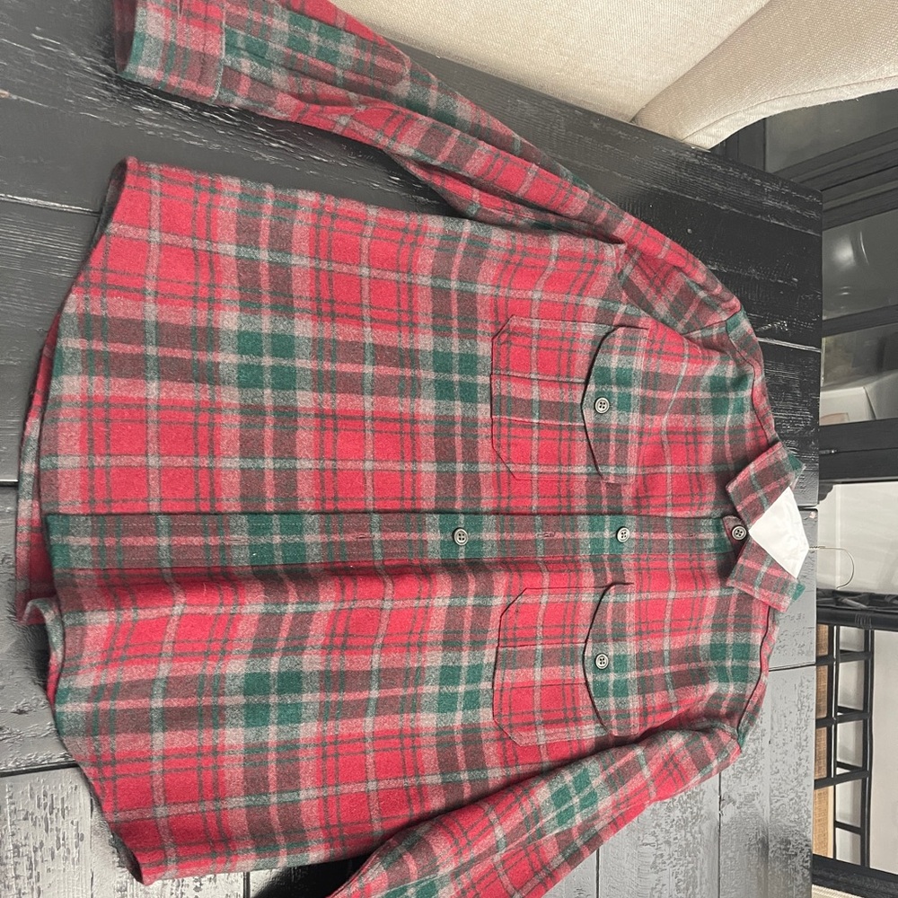 Filson Wool Button Down Shirt